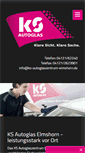 Mobile Screenshot of ks-autoglaszentrum-elmshorn.de